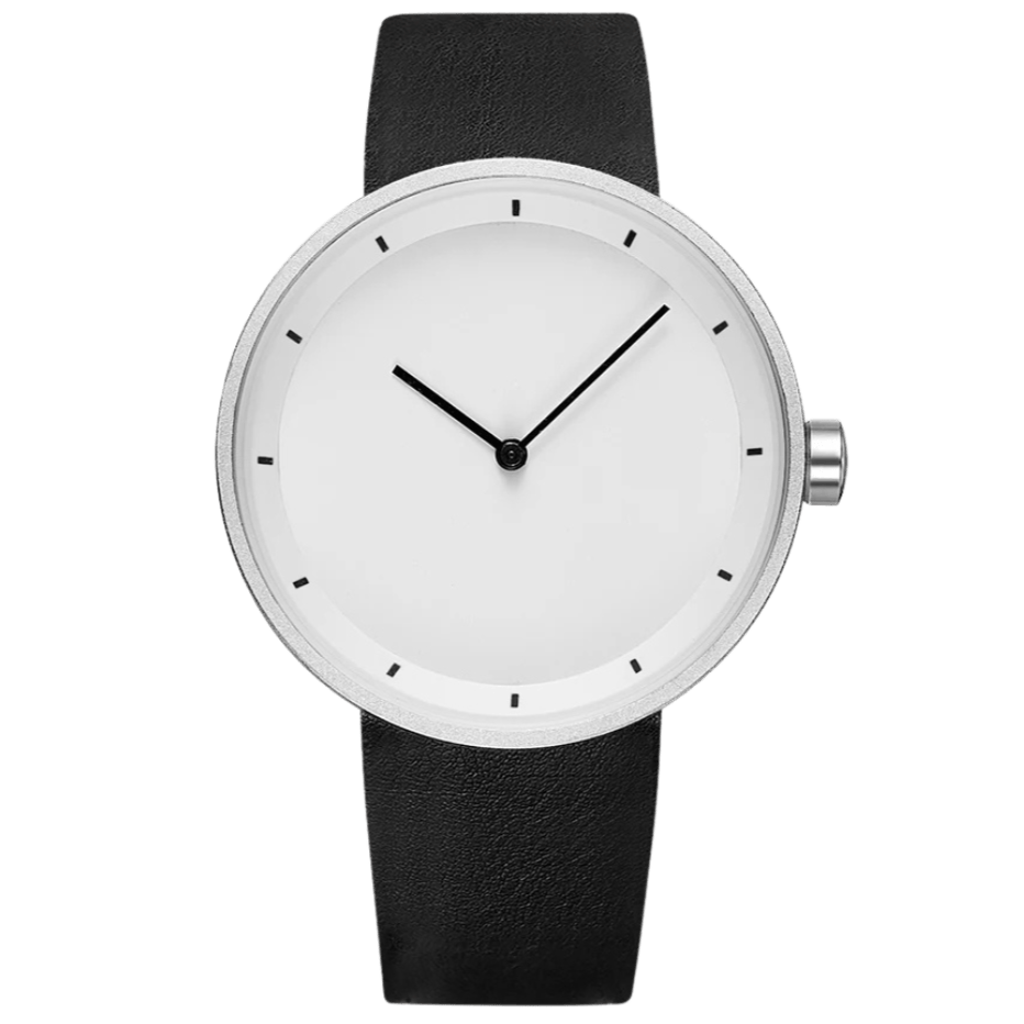 Deri Kayışlı Klasik Minimalist Erkek Saati
