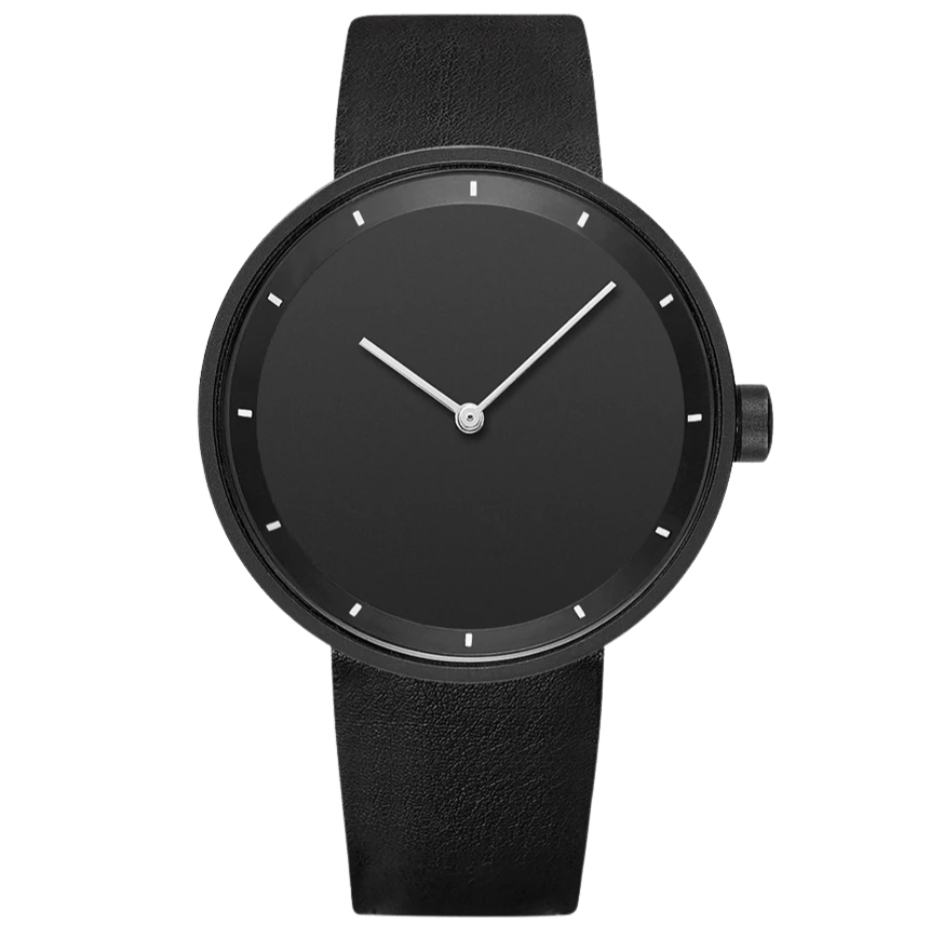 Deri Kayışlı Klasik Minimalist Erkek Saati