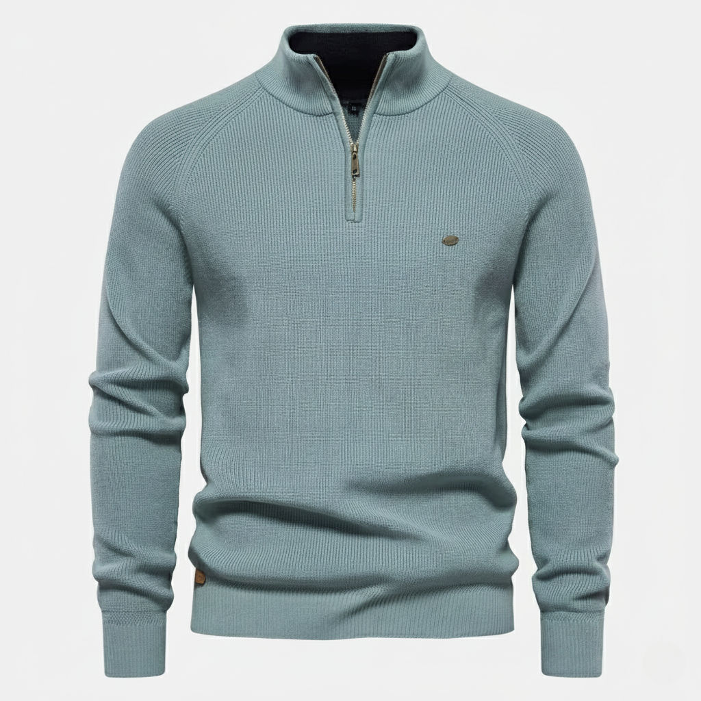 WoolForm™ Half-Zip Knit Sweater