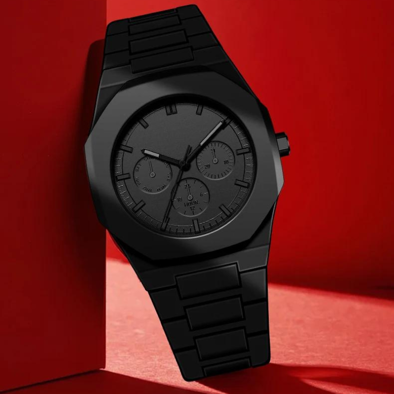 Men’s Minimalist Black Watch