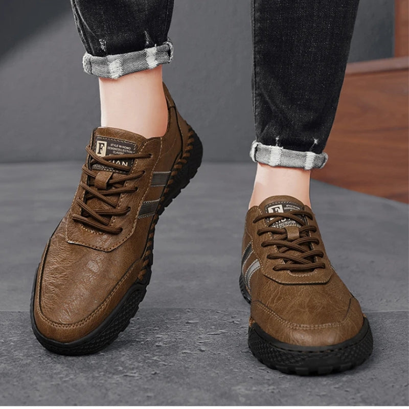 Sapatos de couro Verano