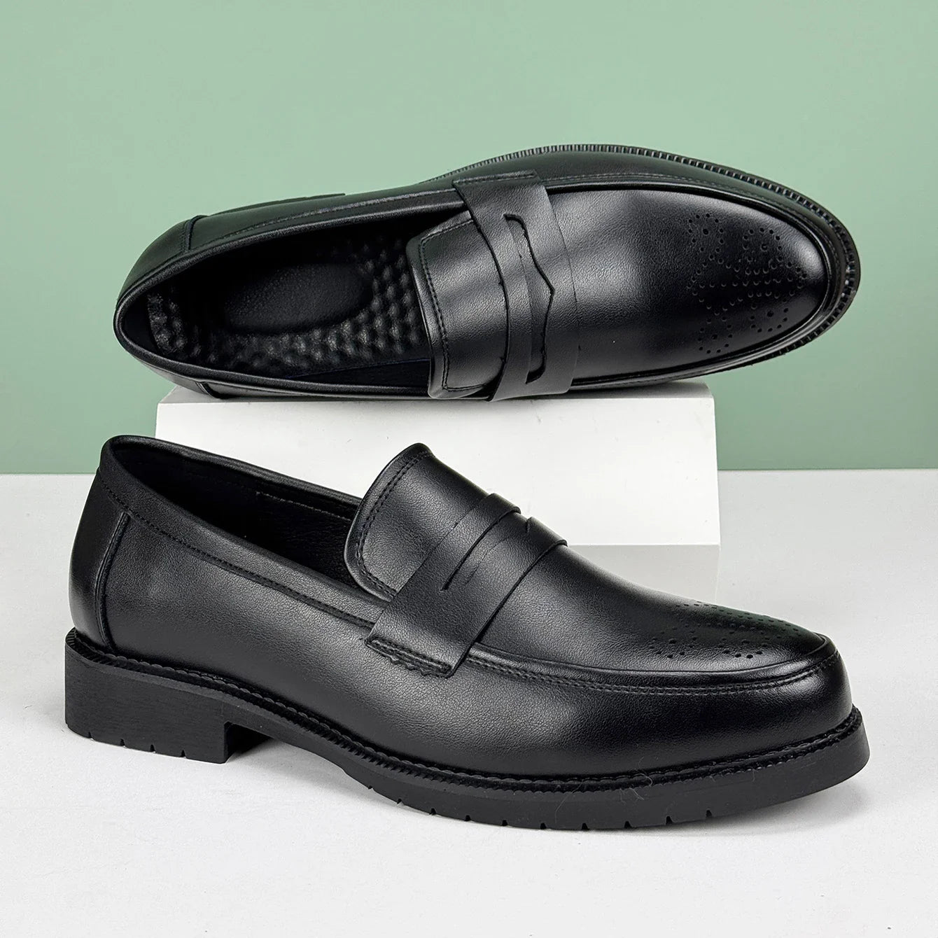 Velluto Leather Loafers