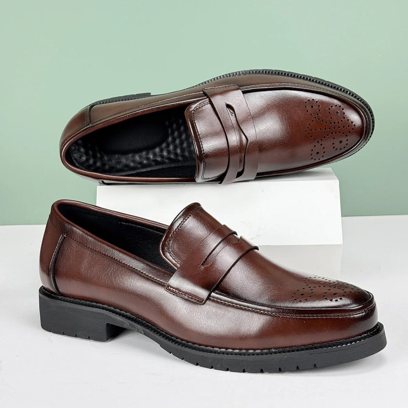 Velluto Leather Loafers