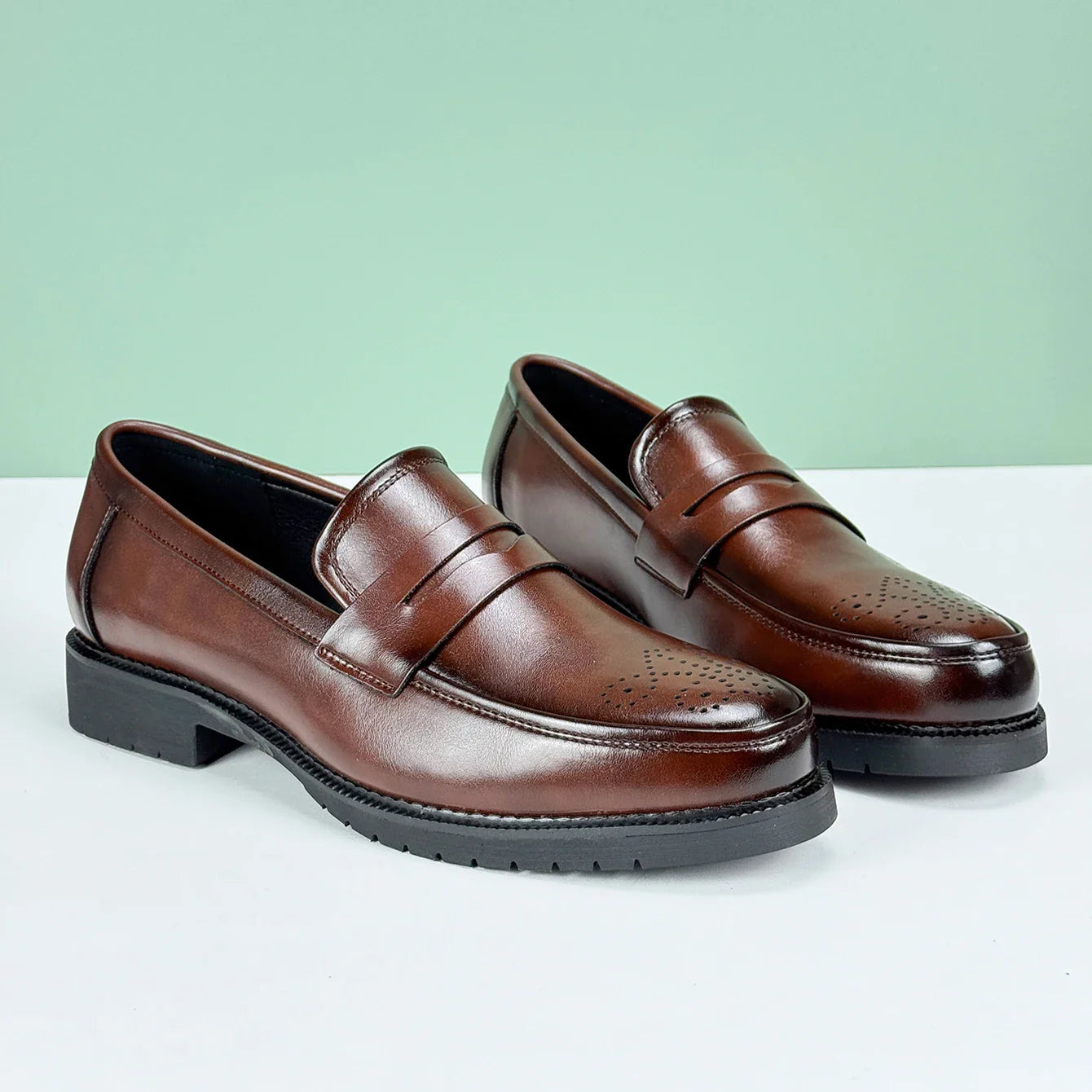 Velluto Leather Loafers