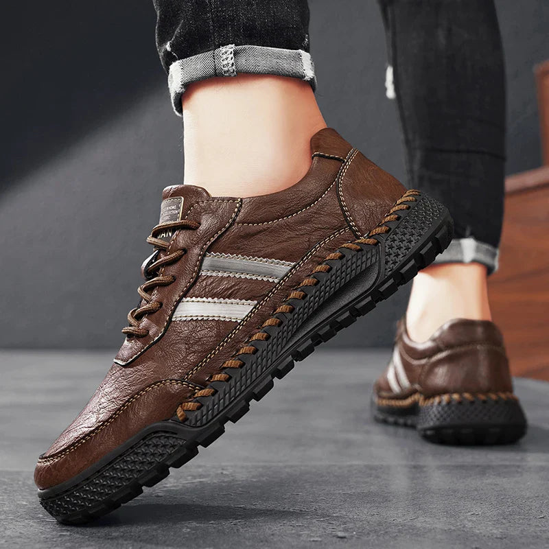 Sapatos de couro Verano