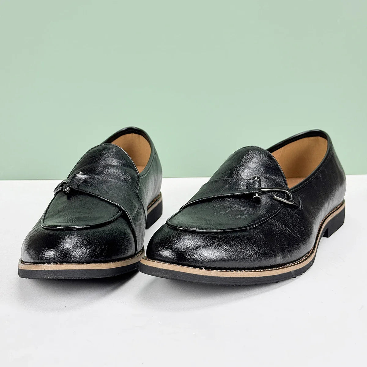 Pelle D'Oro Leather Loafers