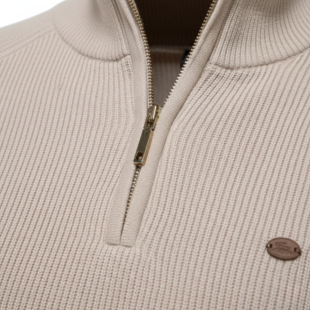 WoolForm™ Half-Zip Knit Sweater