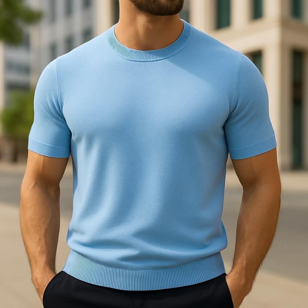 T-shirt in cashmere Auro