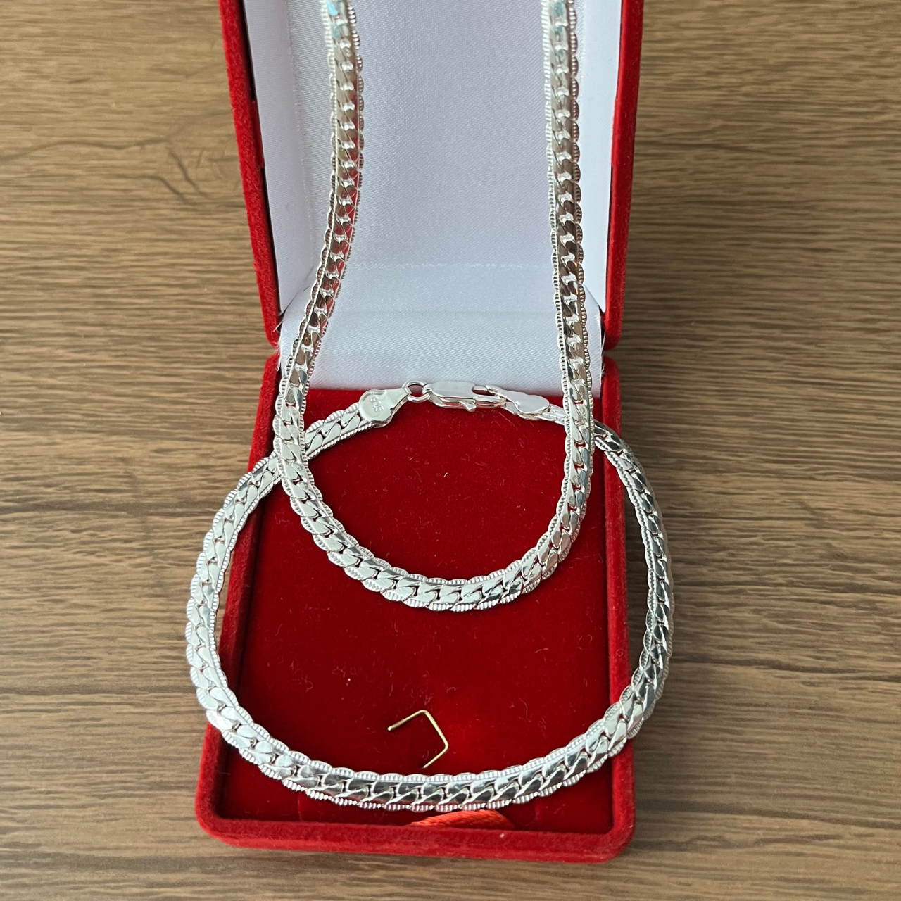 Royal Steel 316L Duo Set – 6mm Necklace + Bracelet