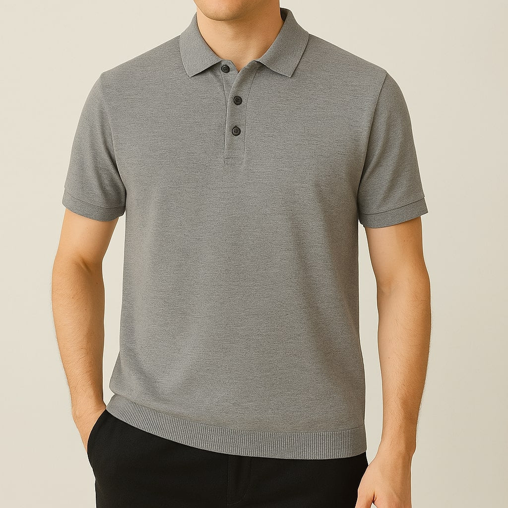Lazare Merino Wool Polo