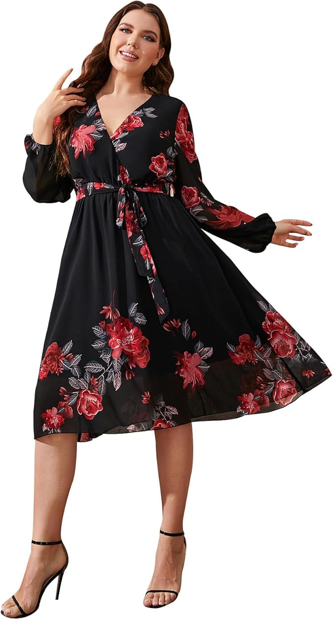 Women’s Wrap Dress Venise Plus Size