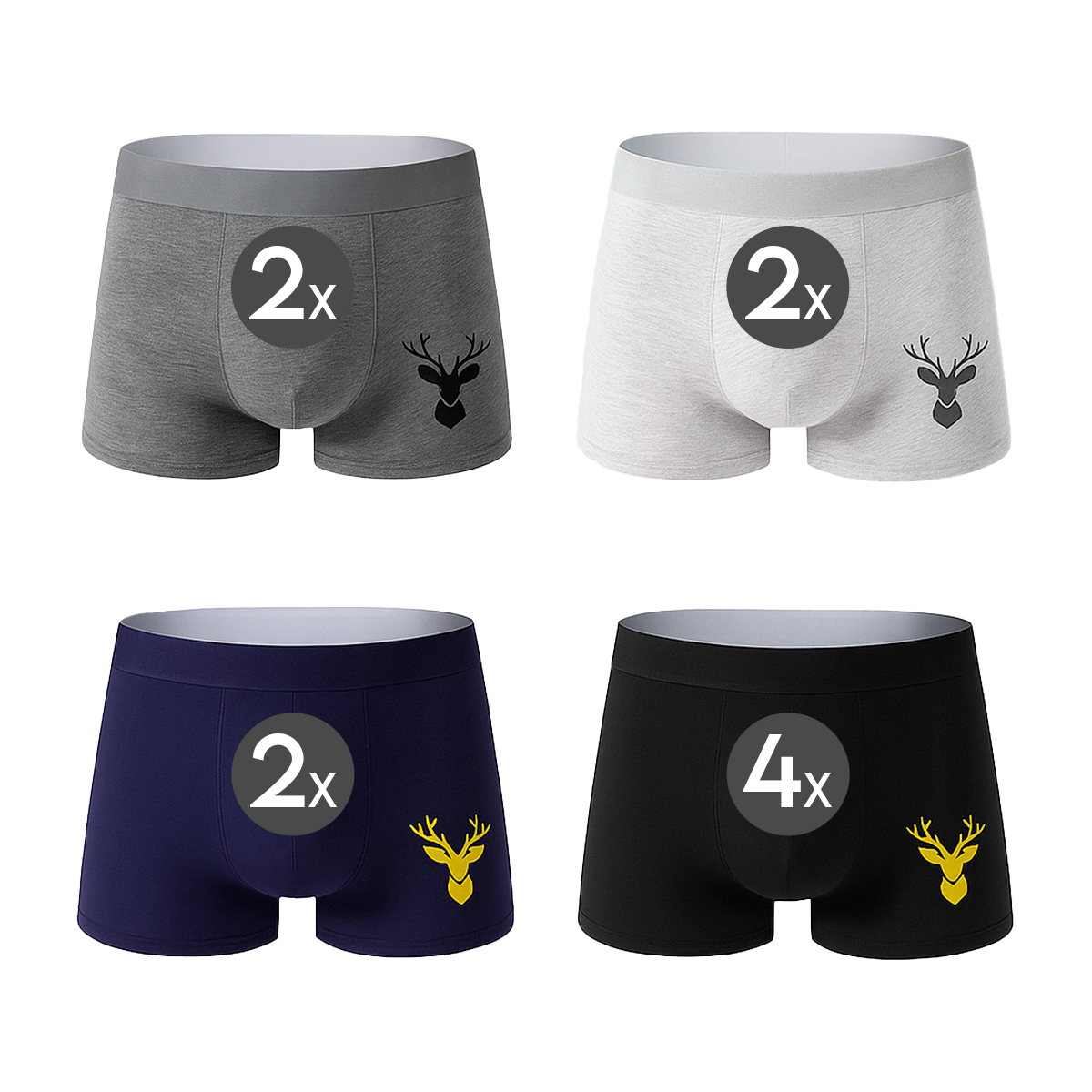 [Multi-Packs] AirFlex™ 3D Boxer Briefs + 5 Free Pairs of Socks Included
