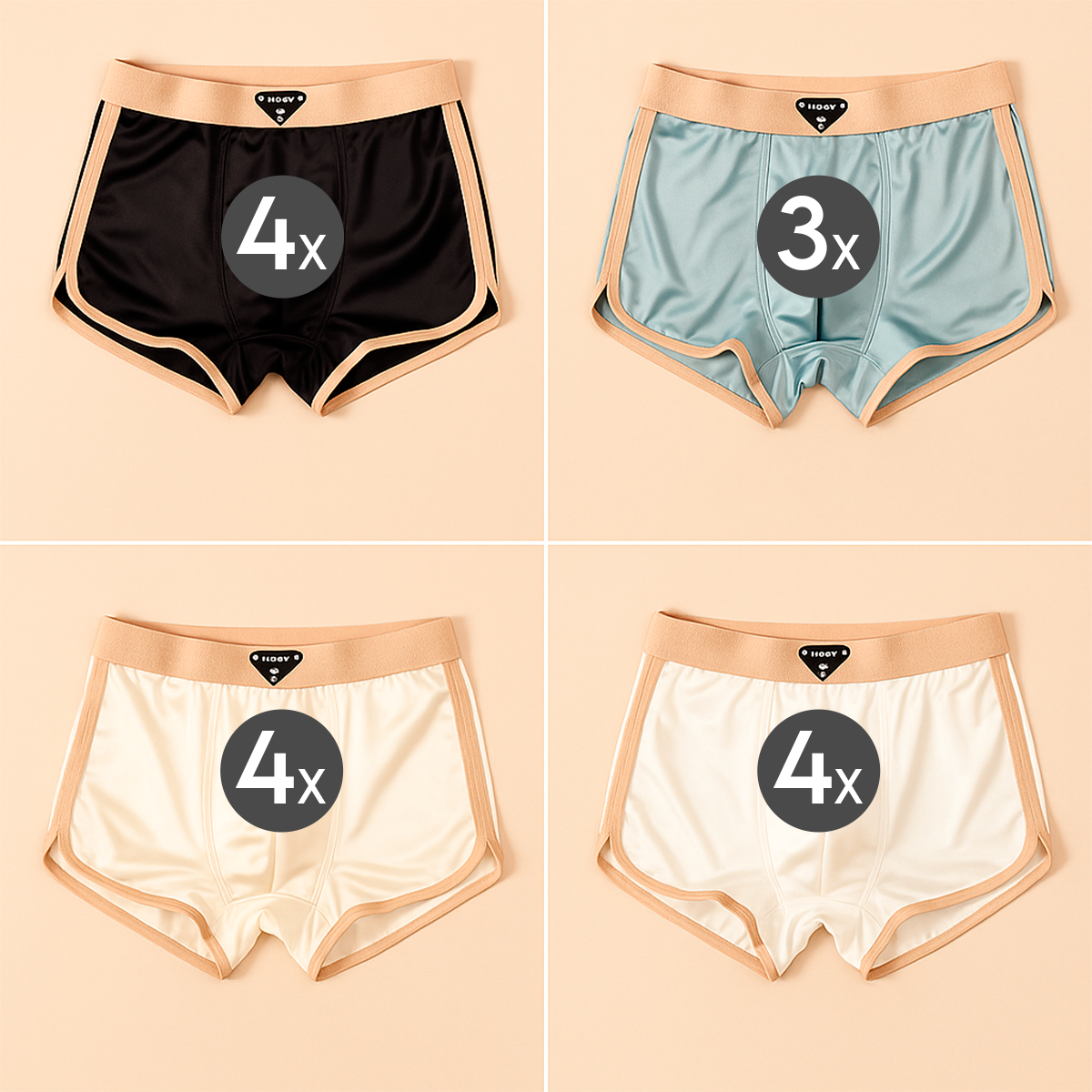 [Multi-Packs] SatinFlex™ Boxers + Free Wallet Included