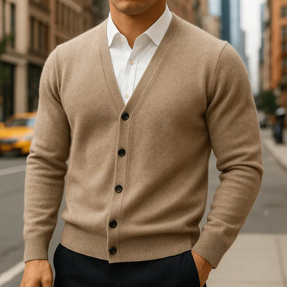Cardigan in cashmere Renard