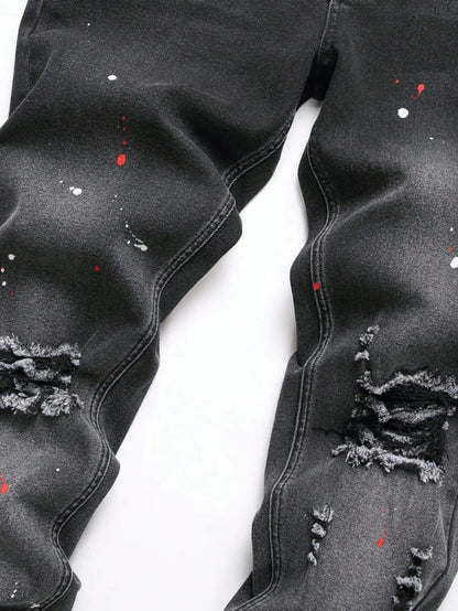 Jeans attillati da uomo