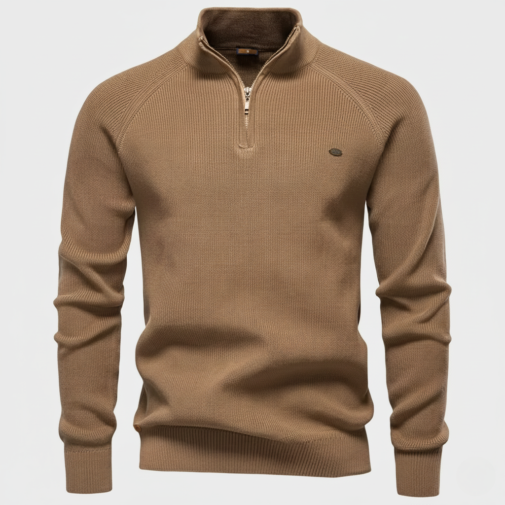 WoolForm™ Half-Zip Knit Sweater