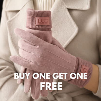 Cashmere-Blend Touchscreen Gloves