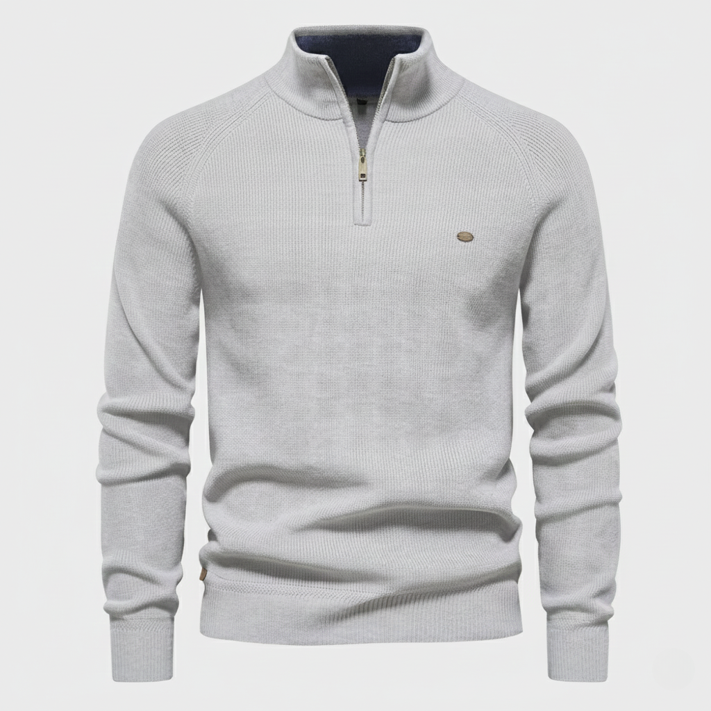 WoolForm™ Half-Zip Knit Sweater