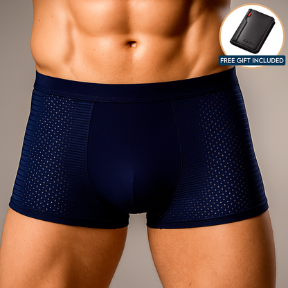 [Confezioni multiple] Boxer FlexBamboo™ Plus + portafoglio gratuito incluso