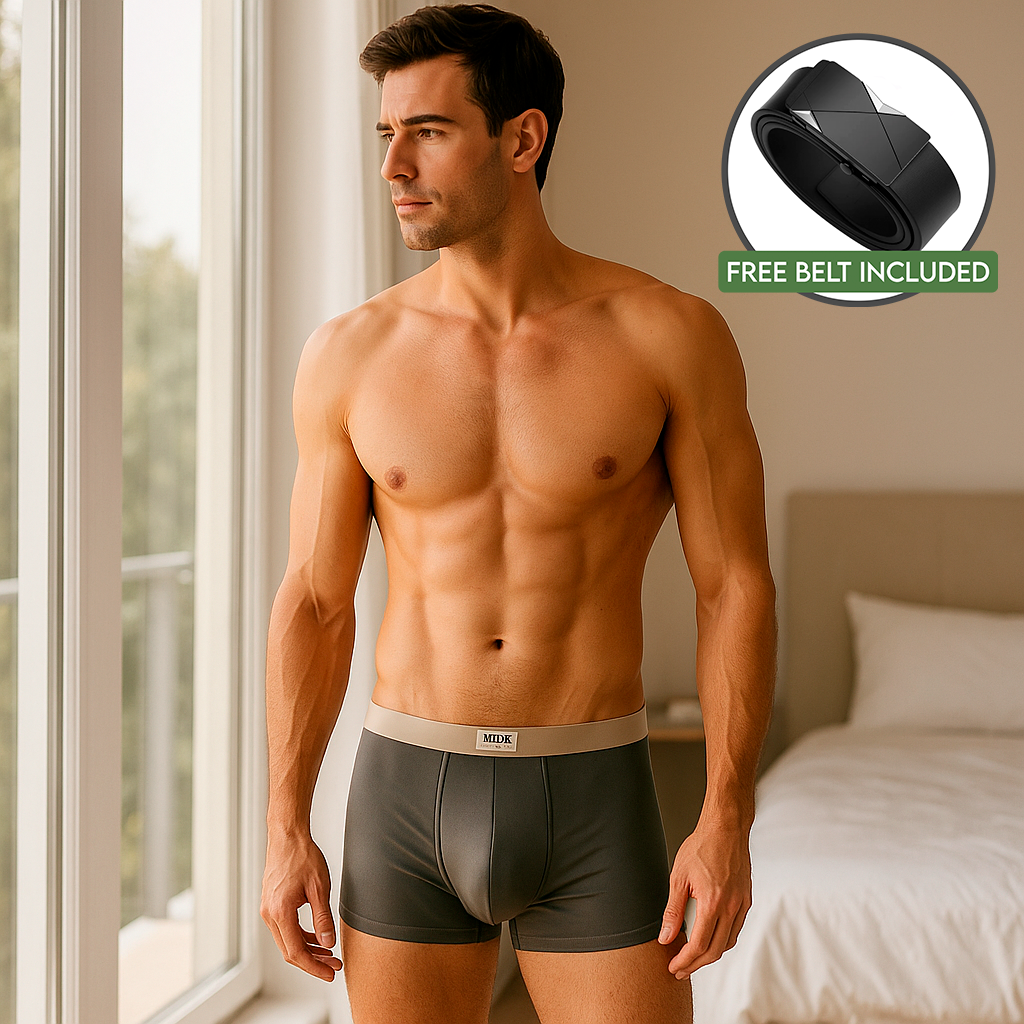 [Multi-Packs] BioCotton™ Antibacterial Boxers + Free Belt Included