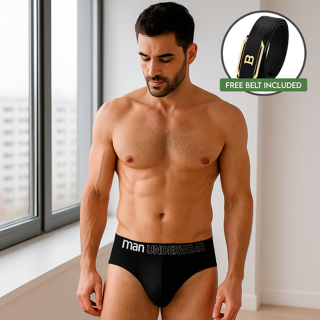 [Multi-Packs] UrbanEdge™ Boxers + Free Belt Included