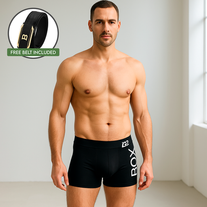 [Confezioni multiple] Boxer BoldContour™ + cintura gratuita inclusa