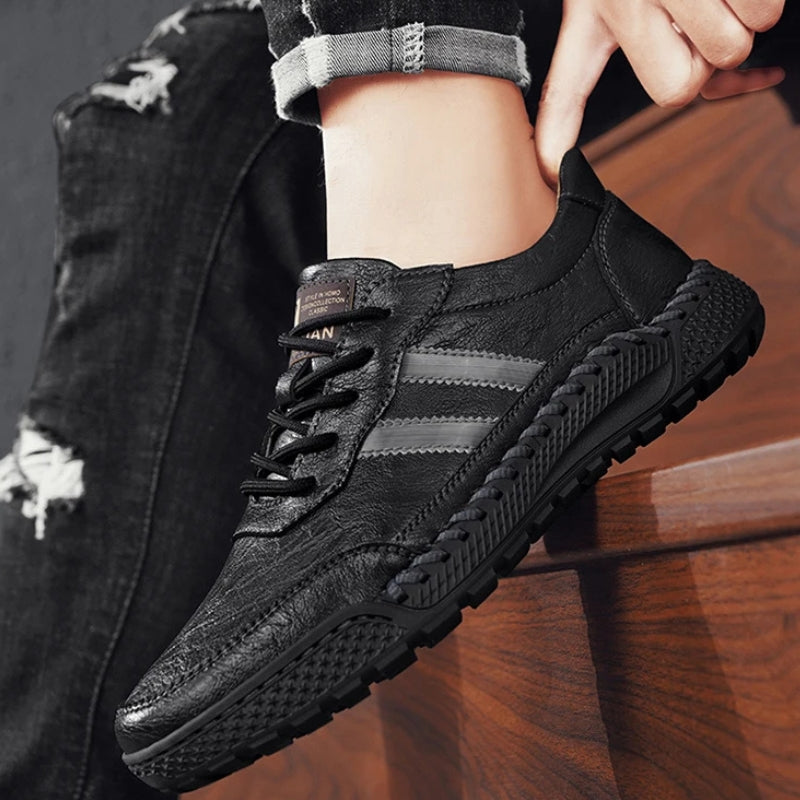 Sapatos de couro Verano