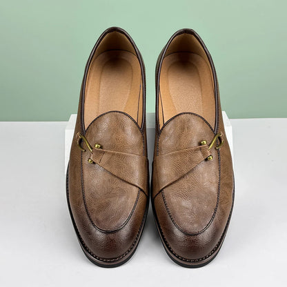 Pelle D'Oro Leather Loafers