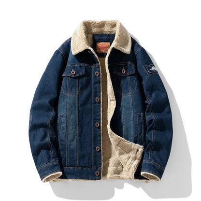Giacca di jeans Sherpa