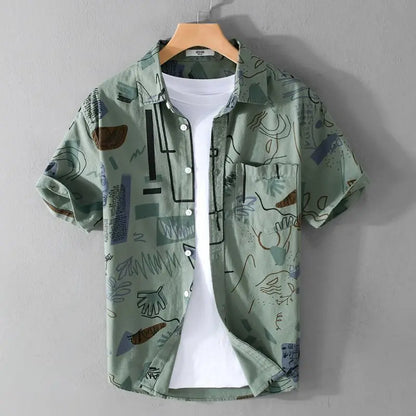 Camicia astratta Vinito