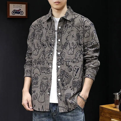 Camicia con graffiti Artflow