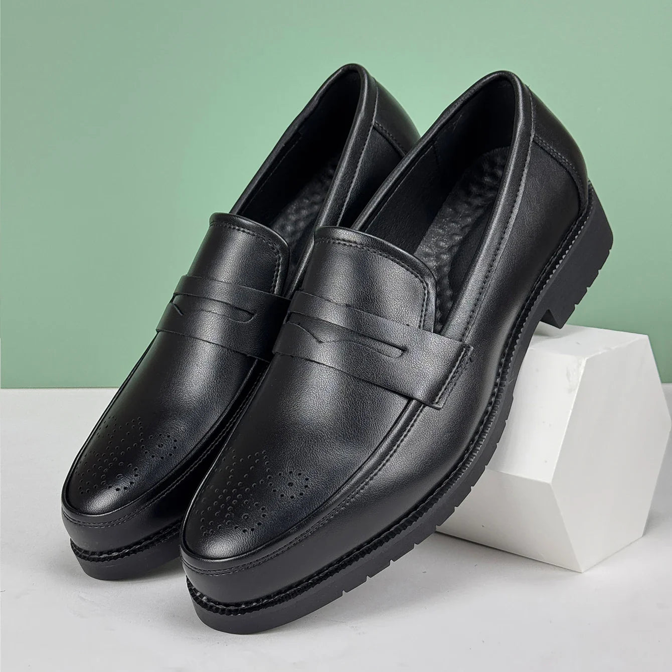 Velluto Leather Loafers