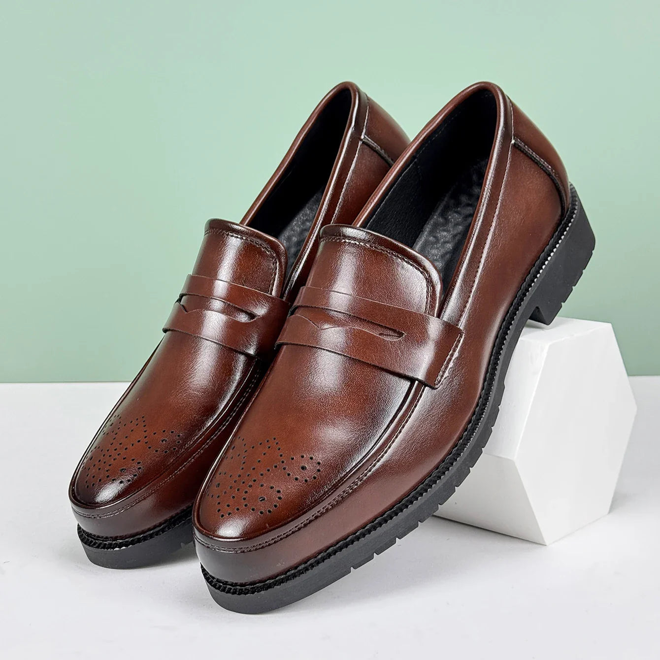 Velluto Leather Loafers