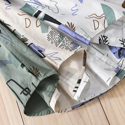 Camicia astratta Vinito