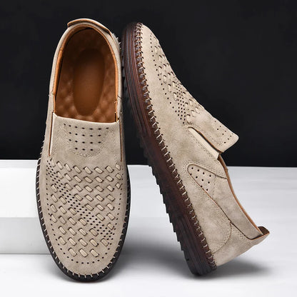 Braveno læder loafers