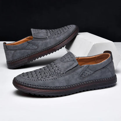 Braveno læder loafers