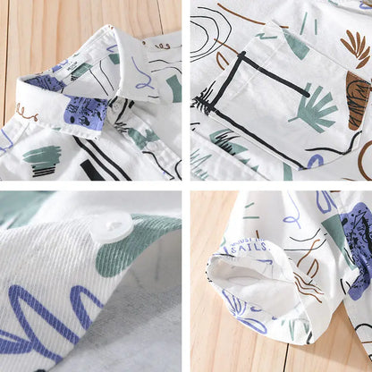 Camicia astratta Vinito