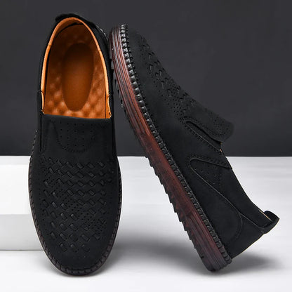 Braveno læder loafers