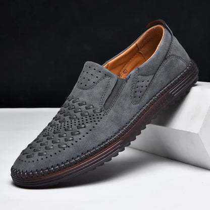Braveno læder loafers