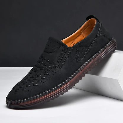 Braveno læder loafers