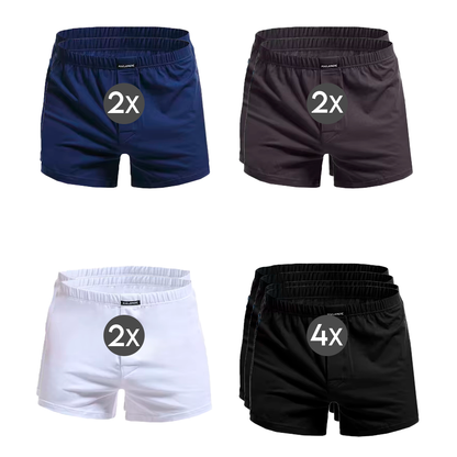[Confezioni multiple] Boxer SoftStretch™ + portafoglio gratuito incluso