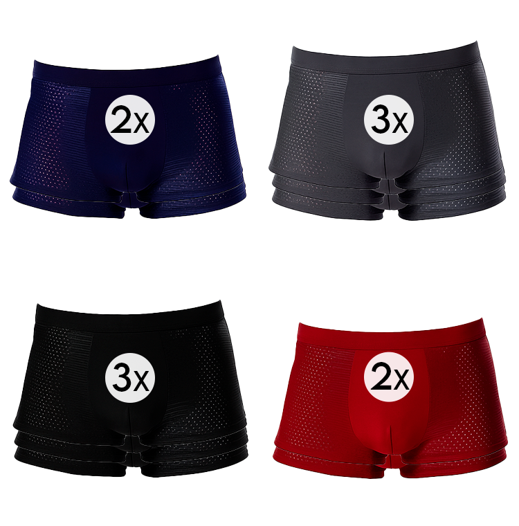 [Multi-Packs] FlexBamboo™ Plus Boxers + Free Wallet Included