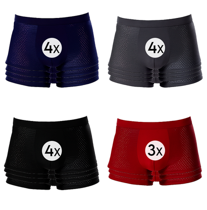[Confezioni multiple] Boxer FlexBamboo™ Plus + portafoglio gratuito incluso