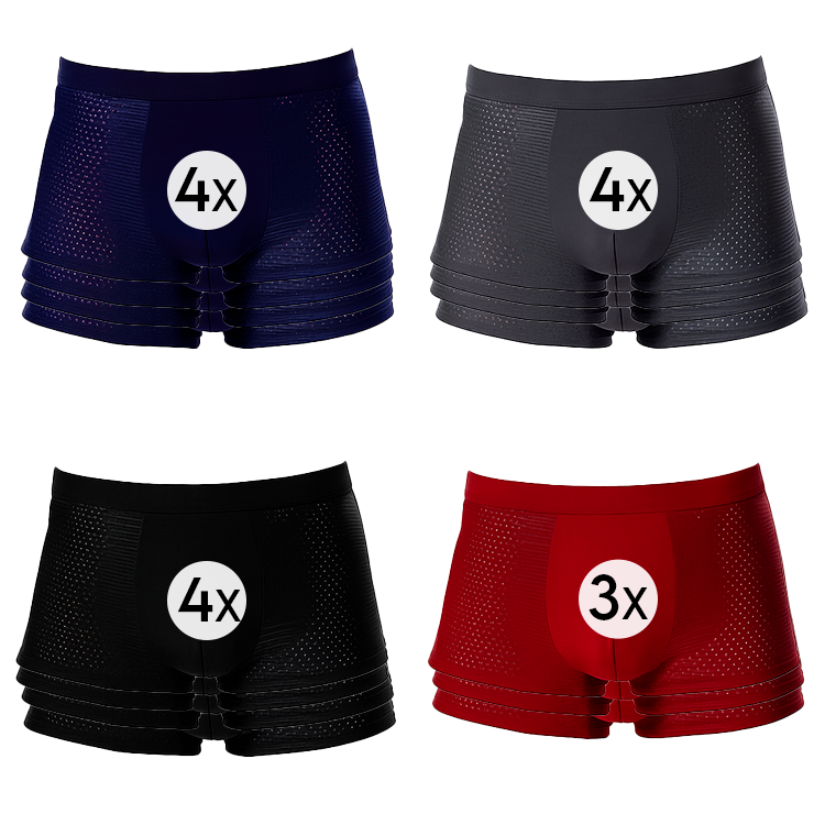 [Multi-Packs] FlexBamboo™ Plus Boxers + Free Wallet Included