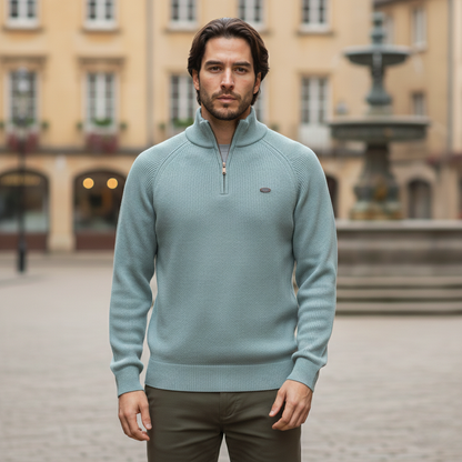 WoolForm™ Half-Zip Knit Sweater
