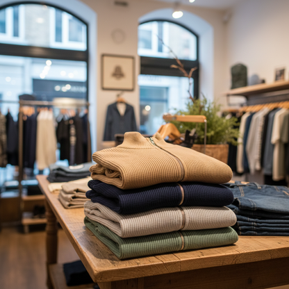 WoolForm™ Half-Zip Knit Sweater