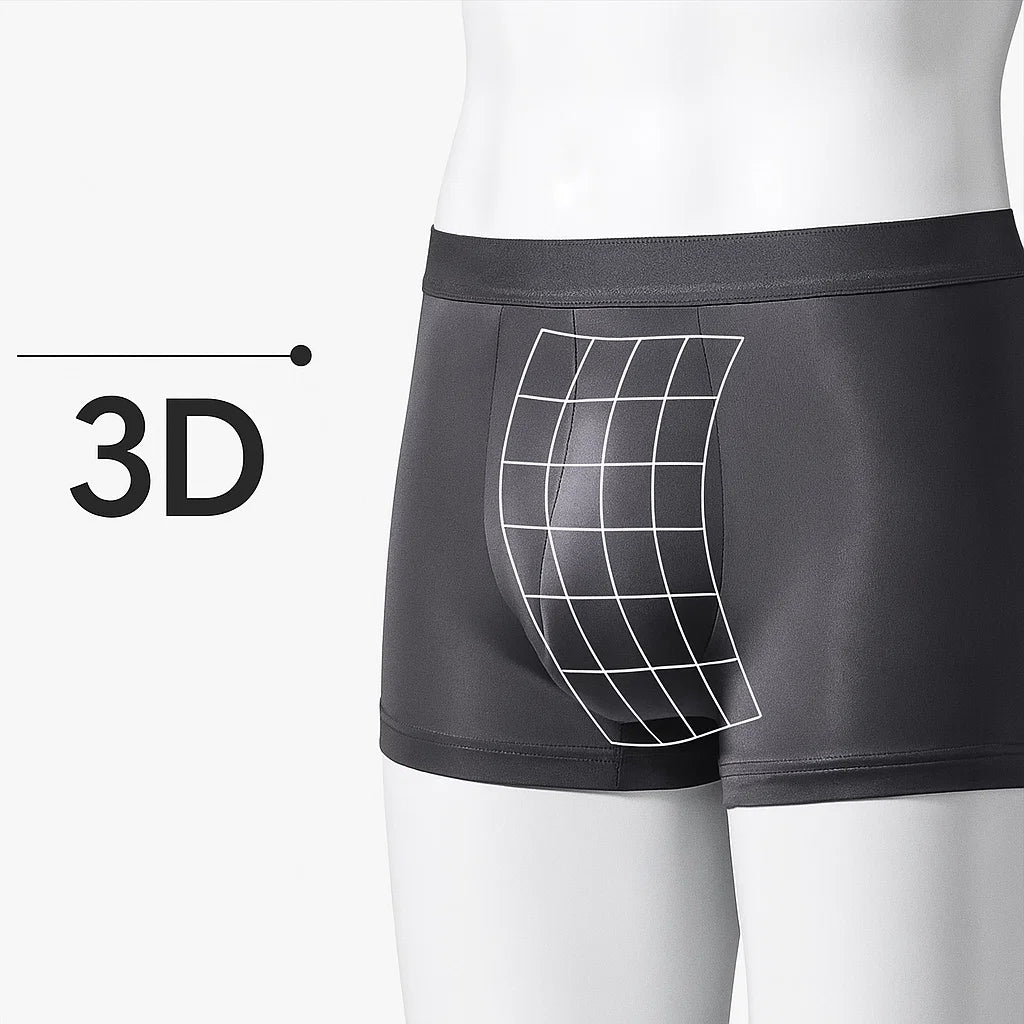 [Multi-Packs] Ice Boxer Pro™ – Ultra Comfortable Premium Silk Underwear + Free Wallet Included