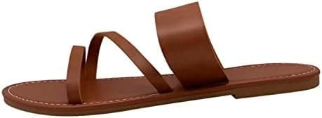 Women's Flat Leather Sandal Beauty
