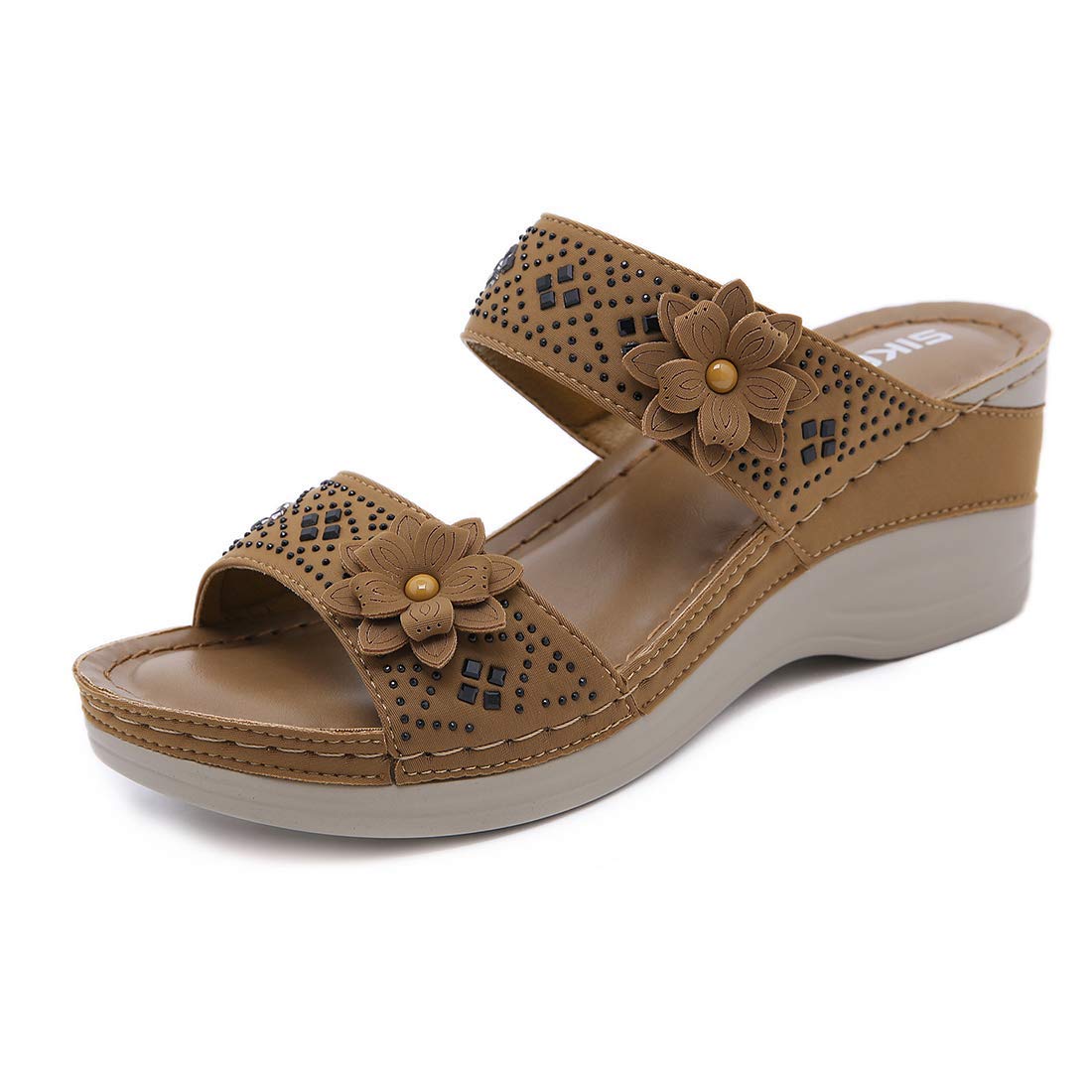 Women's Summer Floral Platform Sandal