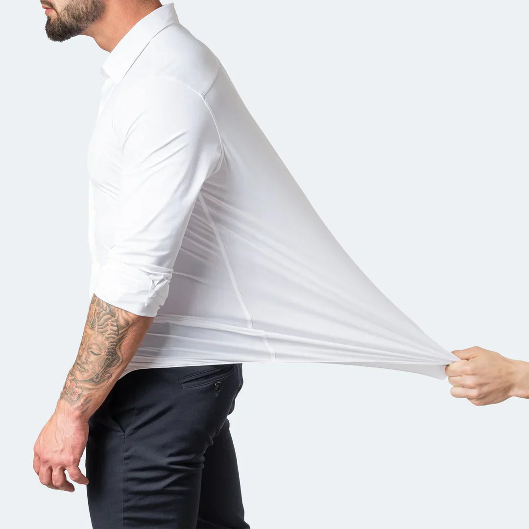 La chemise de performance « Infinie » | Extensible dans 4 directions et sans repassage